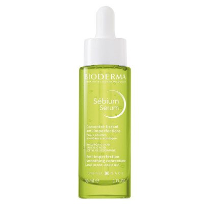 BIODERMA SEBIUM SERUM, koncentruotas serumas į spuogus linkusiai, riebiai odai, 30 ml