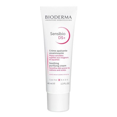 BIODERMA SENSIBIO DS+, specifinė jautrios, pleiskanojančios ir paraudusios odos priežiūros priemonė, 40 ml