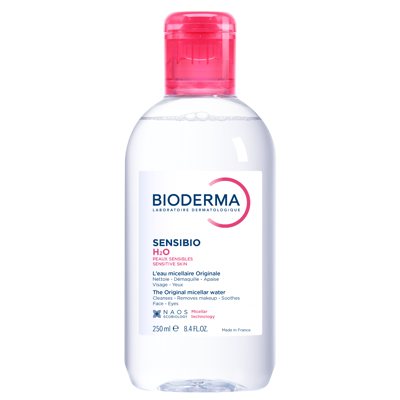 BIODERMA SENSIBIO H2O, micelinis valomasis vanduo, 250 ml