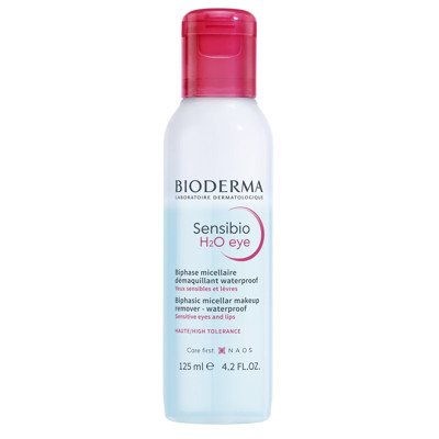 BIODERMA SENSIBO H2O EYE, makiažo valiklis, 125 ml