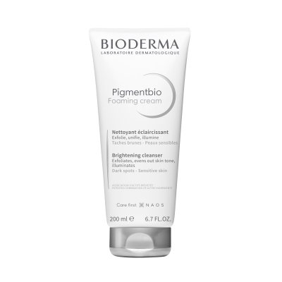BIODERMA valomasis šviesinamsis kremas, PIGMENTBIO FOAMING CREAM, 200 ml
