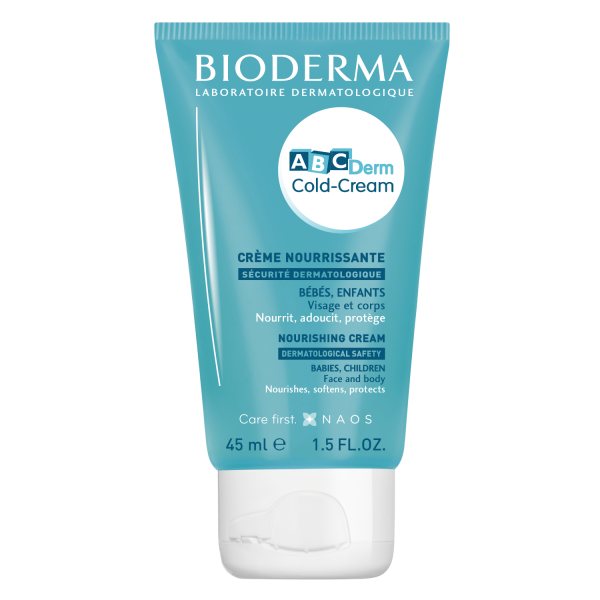 BIODERMA veido ir kūno kremas vaikams ABCDERM COLD, 45 ml