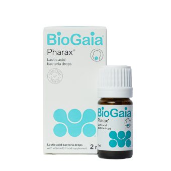 BioGaia Pharax® lašai gerklės ir burnos gerovei, 5 ml