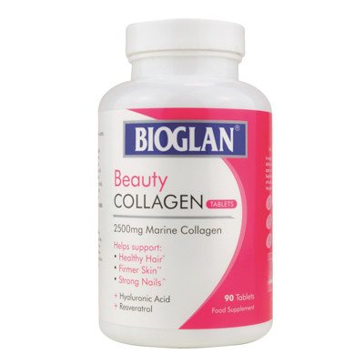 BIOGLAN BEAUTY COLLAGEN, kolagenas, 2500 mg, 90 tablečių