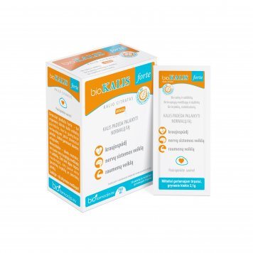 bioKALIS forte 750 mg milteliai N30
