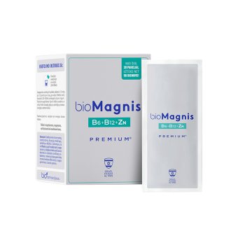 BIOMAGNIS B6 PREMIUM, 28 pakelių