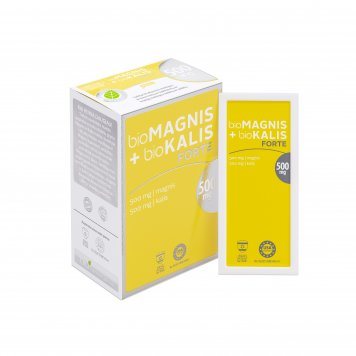 bioMAGNIS+bioKALIS Forte milteliai N20