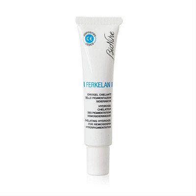 BIONIKE FERKELAN, chelatinis hidrogelis hemosiderozinės hiperpigmentacijos paveiktai odai, 15 ml