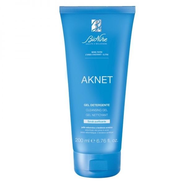 BIONIKE šveičiamasis gelinis prausiklis AKNET, 200 ml