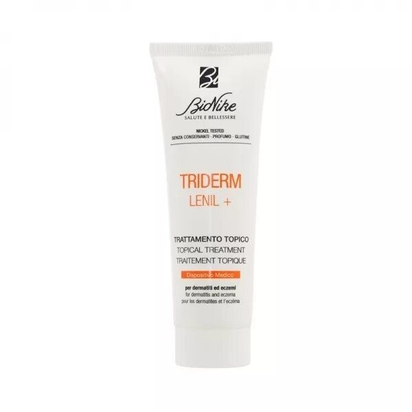 BioNike TRIDERM LENIL+ lokalaus poveikio kremas dermatito ir egzemos gydymui, 50 ml