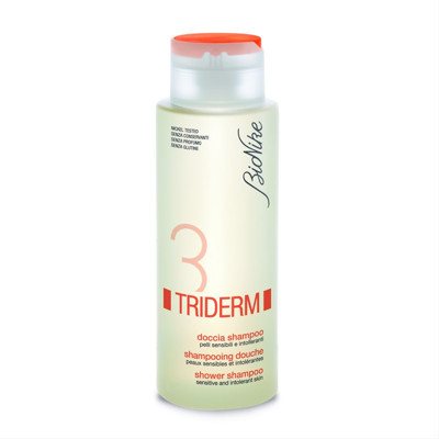 BIONIKE TRIDERM švelnus dušo gelis - šampūnas plaukams ir kūnui, 200 ml