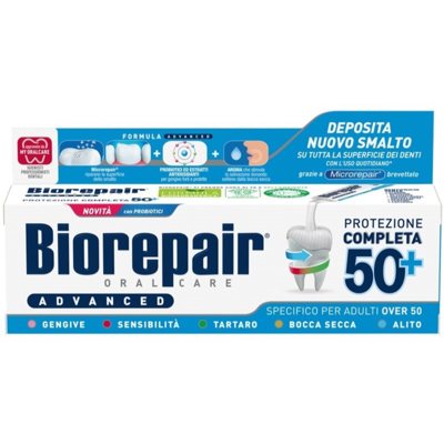 BIOREPAIR® Complete Protection, 50+ dantų pasta, kompleksinė apsauga, 75 ml