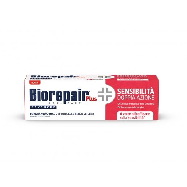 BIOREPAIR PLUS SENSITIVITY, dantų pasta jautriems dantims, 75 ml