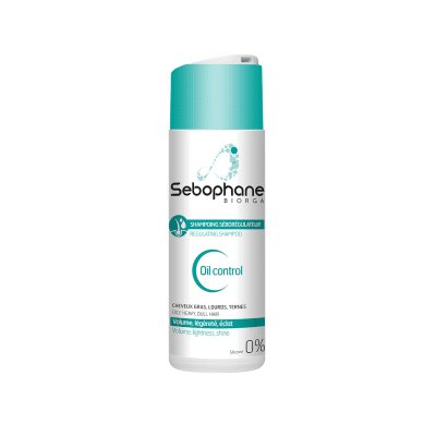 BIORGA šampūnas riebiai galvos odai, riebiems plaukams SEBOPHANE, 200 ml