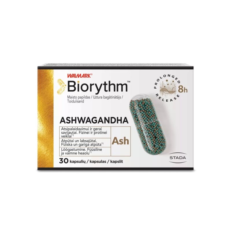 BIORYTHM Ashwagandha kaps. N30