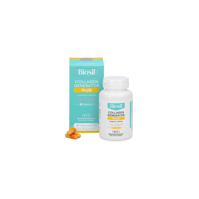 BIOSIL Collagen Generator Plus Vit.C kaps. N60