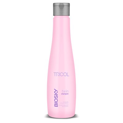 BIOSKY Twin šampūnas riebiai ir pleiskanotai galvos odai, 250 ml