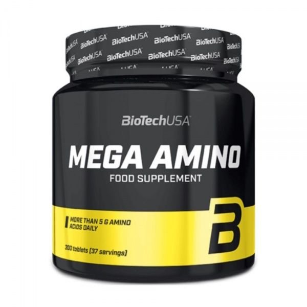 BIOTECH maisto papildas MEGA AMINO, 300 tab.