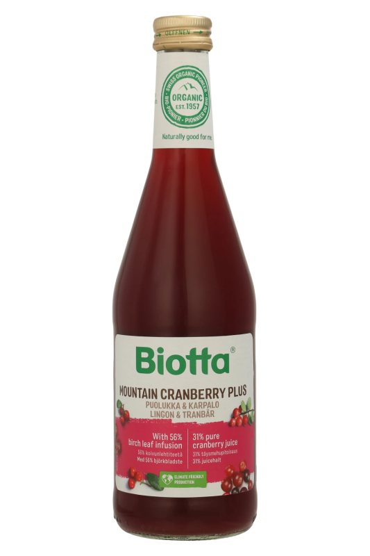 BIOTTA Bruknių nektaras, Vnt, 500 ml
