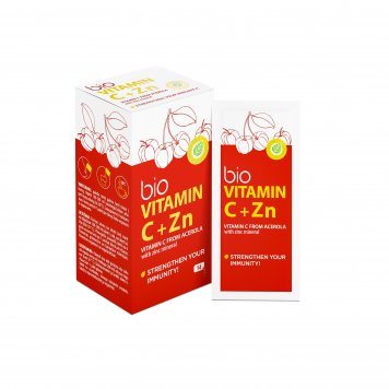 bioVITAMIN C+Zinc milteliai N14
