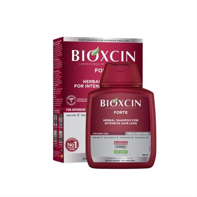 BIOXCIN FORTE, šampūnas nuo plaukų slinkimo, ., 300 ml