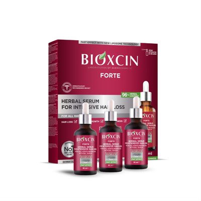 BIOXCIN FORTE, serumas nuo plaukų slinkimo Dermagen, ., 3 x 50 ml