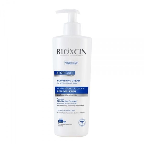 BIOXCIN kūno kremas labai sausai ir atopinei odai ATOPICARE, bekvapis, 500 ml