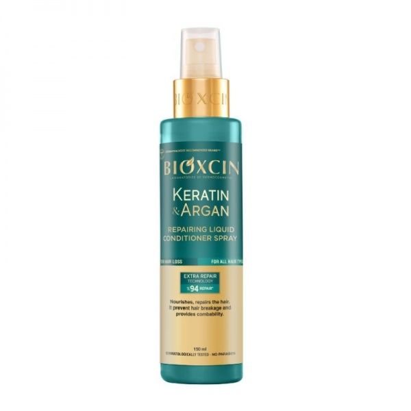 BIOXCIN purškiamas plaukų kondicionierius KERATIN ARGAN, 150 ml