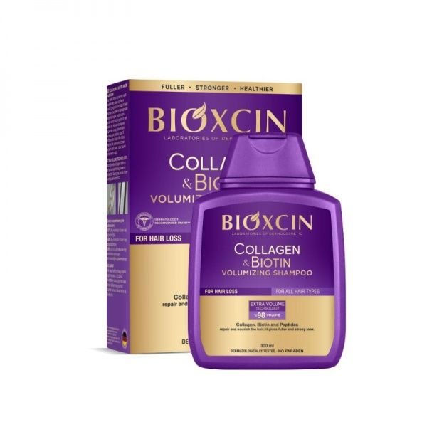 BIOXCIN šampūnas COLLAGEN BIOTIN, 300 ml