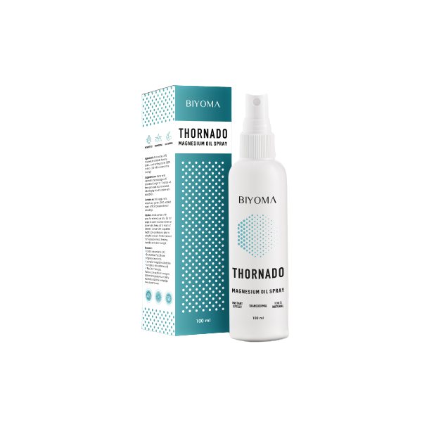 BIYOMA transderminio magnio purškalas THORNADO 31%, 100 ml