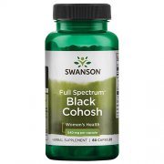 Black cohosh SWANSON, 60 kapsulių