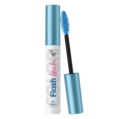 Blakstienų tušas Golden Rose Flash Nr. 03 Sky Blue, 9 ml