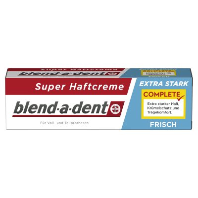 BLEND A DENT fiksuojamasis protezų kremas FRESH DENTURE, mėtų skonio, 47 g