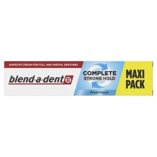 BLEND-A-DENT fiksuojantis dantų protezų kremas COMPLETE STRONG HOLD, 70 g