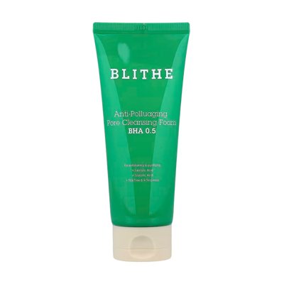 BLITHE Anti-PolluAging BHA 0.5 - valomosios putos veidui, 150 ml