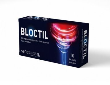 BLOCTIL 100 mg kietosios kapsulės N10