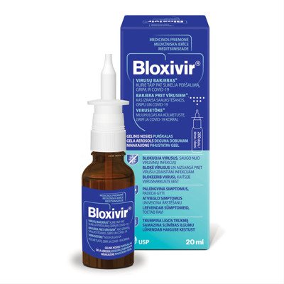 BLOXIVIR, gelinis nosies purškalas, 20 ml