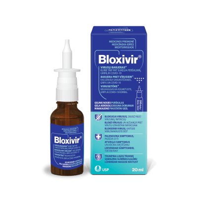 BLOXIVIR gelinis nosies purškalas, nuo ., 20 ml, 1 m