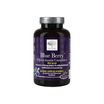 BLUE BERRY GUMMIES, 60 kramtomųjų guminukų