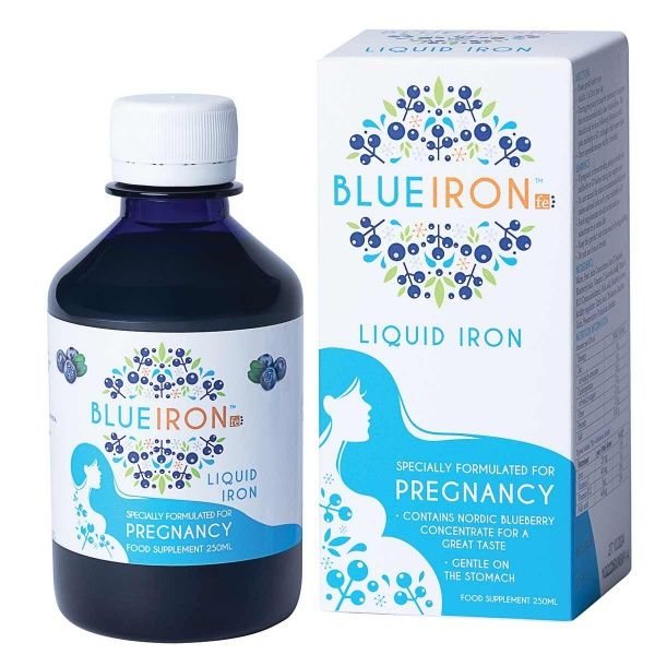 BLUEIRON maisto papildas PREGNANCY, 250 ml
