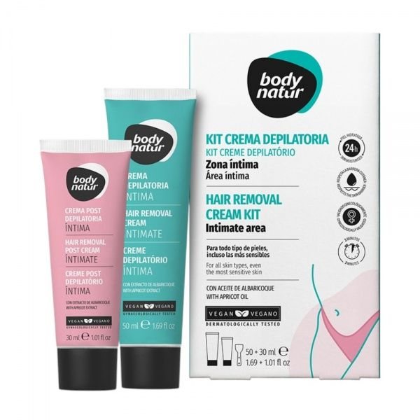 BODY NATUR depiliacijos rinkinys moterims, 1 vnt