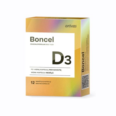 Boncel 5600TV kapsulės N12