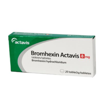Bromhexin Actavis 8 mg tabletės N20