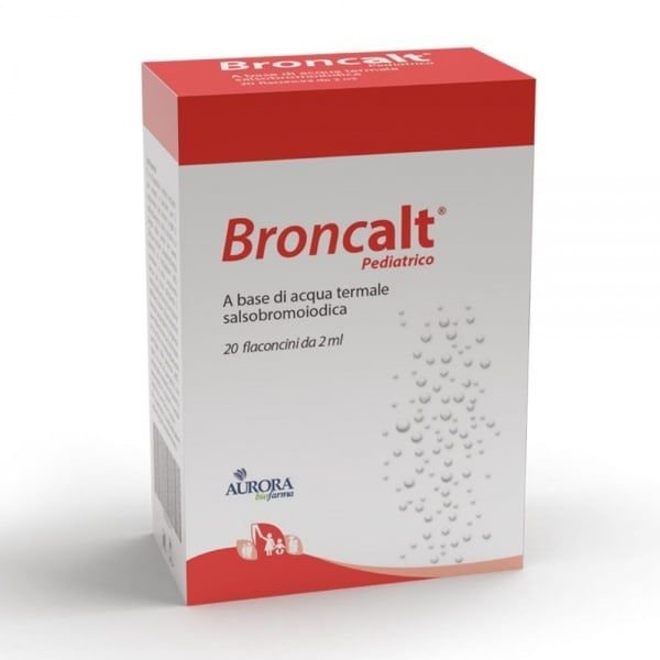 BRONCALT nosies skystis peršalimui, rinitui ir sinusitui PEDIATRICO, x 2 ml, 20 vnt