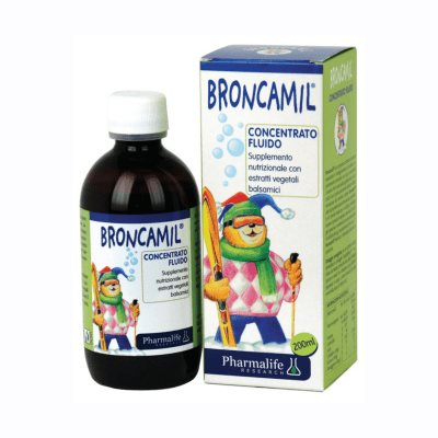 BRONCAMIL sirupas palengvinantis kosulį, 200 ml