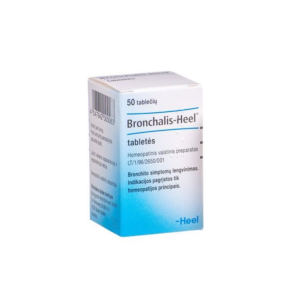 BRONCHALIS-HEEL tabletės N50
