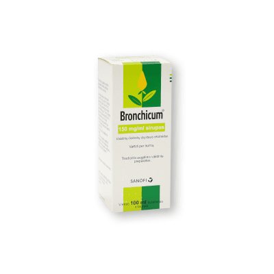 Bronchicum 150 mg/ml sirupas, 100 ml
