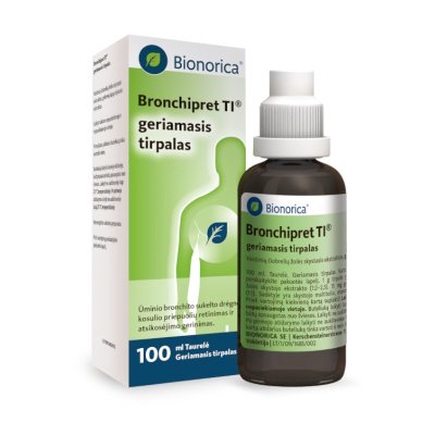 Bronchipret 150 mg/15 mg/ geriamasis tirpalas 100 ml, 1 g