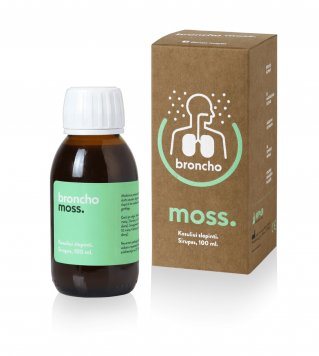 BRONCHOMOSS sirupas, 100 ml