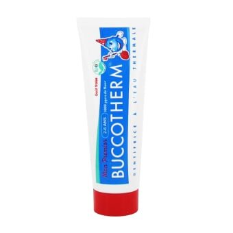 BUCCOTHERM vaikiška dantų pasta gelis, braškių skonio, 2–., 50 ml, 6 m